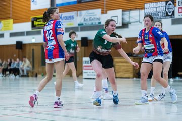 Bild 143 - wBJ HSG Horst/Kieb - HSG Kremperheide/Muensterdorf : Ergebnis: 24:18